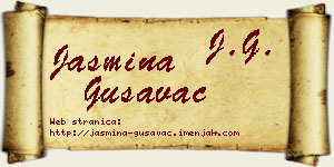 Jasmina Gušavac vizit kartica